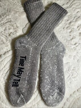 Gray Crew Work Socks - Comfortable unisex Socks